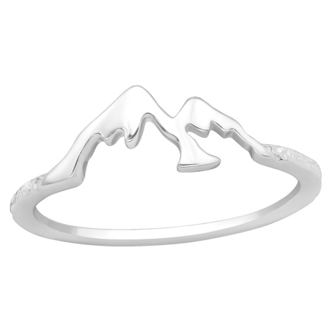 OLIVIE Stříbrný prsten MOUNTAIN 7486