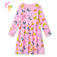 Dívčí šaty - KUGO HC9319, světle růžová Barva: Růžová
