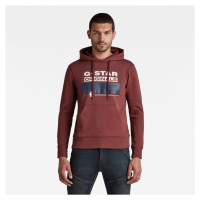 G-STAR Sweatshirt - Originals hdd sw burgundy