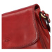 Dámská kožená taška Elise Katana, červená