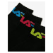 Sada tří černých dámských ponožek FILA