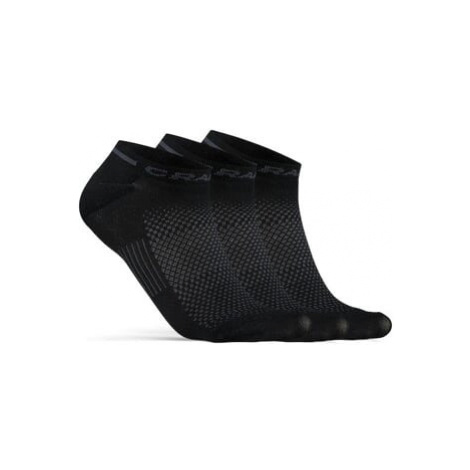 Ponožky CRAFT CORE Dry Shaftless 3-pack černá