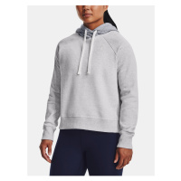 Světle šedá dámská sportovní mikina Under Armour Rival Fleece CB