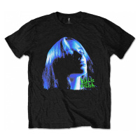 Billie Eilish tričko, Neon Shadow Blue Black, pánské