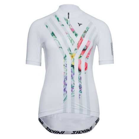 Dámský cyklo dres SILVINI Calnia bílá