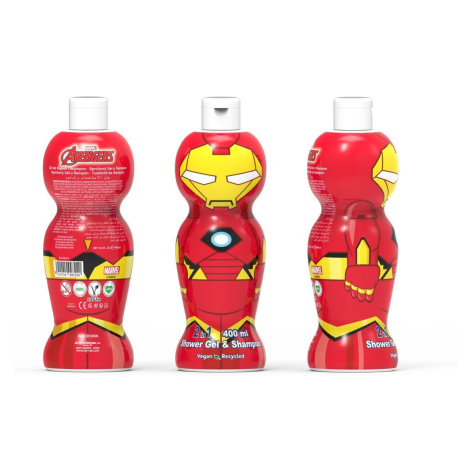 Iron Man sprchový gel a šampon 400 ml Epee
