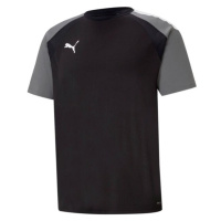 Puma TEAMPACER JERSEY TEE Pánské fotbalové triko, černá, velikost