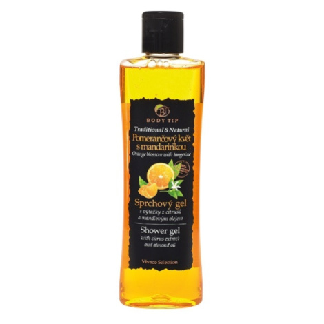 Vivaco Sprchový gel Pomerančový květ s mandarinkou BODY TIP 200 ml