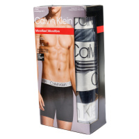 4pack calvin klein pro fitset v krabičce pánské boxerky low rise microfiber trenýrky bílé l