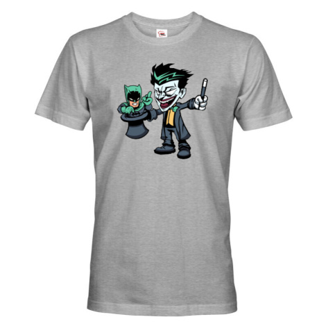 Pánské tričko Joker kouzelník -  tričko pro milovníky humoru a filmů BezvaTriko
