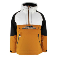 Peak Mountain Blouson de ski passe-tête homme CANVIKO Hnědá