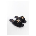 Capone Outfitters Buckle Women's Slippers