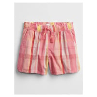 GAP Dětské kraťasy woven pull-on shorts - Holky