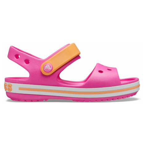 Crocs Crocband Sandal Kids Electric Pink/Cantaloupe J3