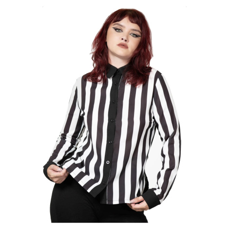 košile dámská KILLSTAR - Stripe Down