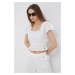 Bavlněný top Pepe Jeans Artemis bílá barva