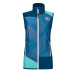 Ortovox vesta Col Becchei Vest W petrol blue