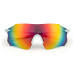 Kilpi REZZA-U Sluneční brýle s obalem MU0056KI Bílo/Modrá UNI