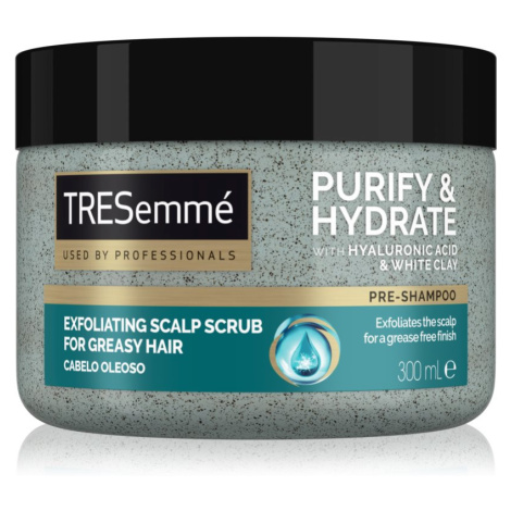 TRESemmé Purify & Hydrate čisticí peeling na vlasy a vlasovou pokožku 300 ml TRESEMMÉ