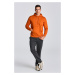 MIKINA GANT D1. ICON G ESSENTIAL SWEAT HOODIE oranžová