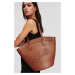 Kabelka karl lagerfeld k/signature tulip md tote sudan brown