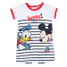 BÍLÉ PRUHOVANÉ CHLAPECKÉ BODY DISNEY BABY MICKEY MOUSE Bílá