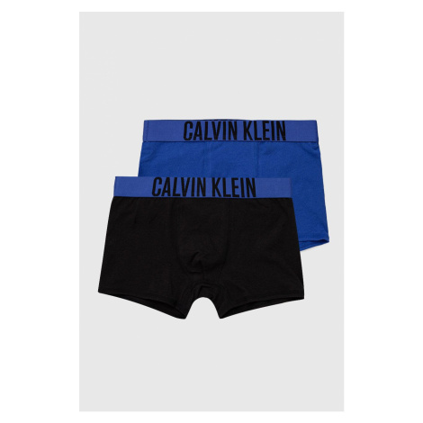 Dětské boxerky Calvin Klein Underwear tmavomodrá barva | Modio.cz