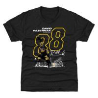 Boston Bruins dětské tričko David Pastrnak #88 OUTLINE 500 Level