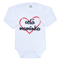 Body s potiskem New Baby celá maminka