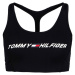 Tommy Hilfiger LIGHT INTENSITY GRAPHIC BRA Dámská sportovní podprsenka, černá, velikost