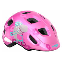 MET Hooray Pink Whale/Glossy Dětská cyklistická helma