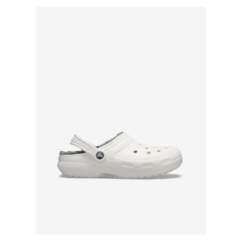 Bílé unisex pantofle Crocs - unisex