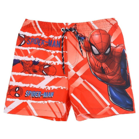 ČERVENÉ CHLAPECKÉ PLAVKY SPIDER-MAN MARVEL Červená