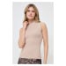 Top Marciano Guess TETI dámský, béžová barva, s pologolfem, 4RGR12 5613Z