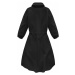 Černé dámské šaty s kapsami (133ART)