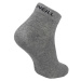 O'Neill QUARTER 3P Unisex ponožky, šedá, velikost