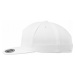 Unstructured 5-Panel Snapback - white