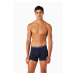 Pánské boxerky 2PACK 111769 3F720 07448 šedo-tm. modré - Emporio Armani