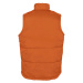 SOĽS Warm Pánská vesta SL44002 Orange