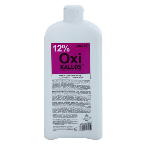 Kallos Oxi krémový peroxid 12% pro profesionální použití 1000 ml