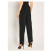 Calvin Klein Calvin Klein dámské černé kalhoty BRANDED DRAW CORDS DRAPEY PANT