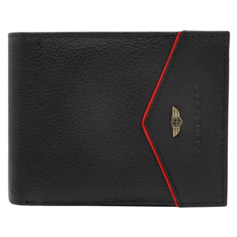 Pánská kožená peněženka Peterson N992-PDM-1673 černá