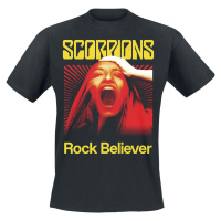 Scorpions Rock Believer Tričko černá