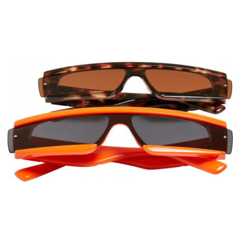 Sunglasses Alabama 2-Pack - orange/brown Urban Classics