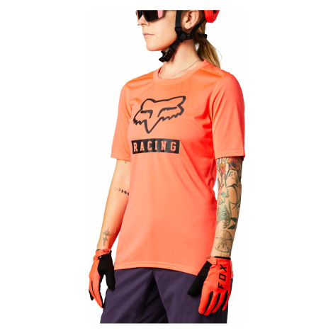 Dámský cyklistický dres Fox Womens Ranger SS oranžový