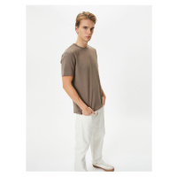 Koton Basic T-Shirt Crew Neck Short Sleeve Cotton