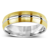 Snubní ocelový prsten VERNON