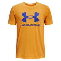 Under Armour SPORTSTYLE LOGO Chlapecké triko, oranžová, velikost