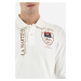 Polokošile la martina man polo l/s heavy jersey off white