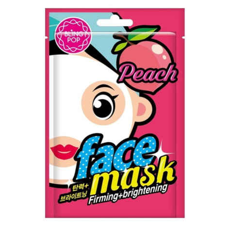 Bling Pop Peach Firming + Brightening Mask Maska Na Obličej 1 kus